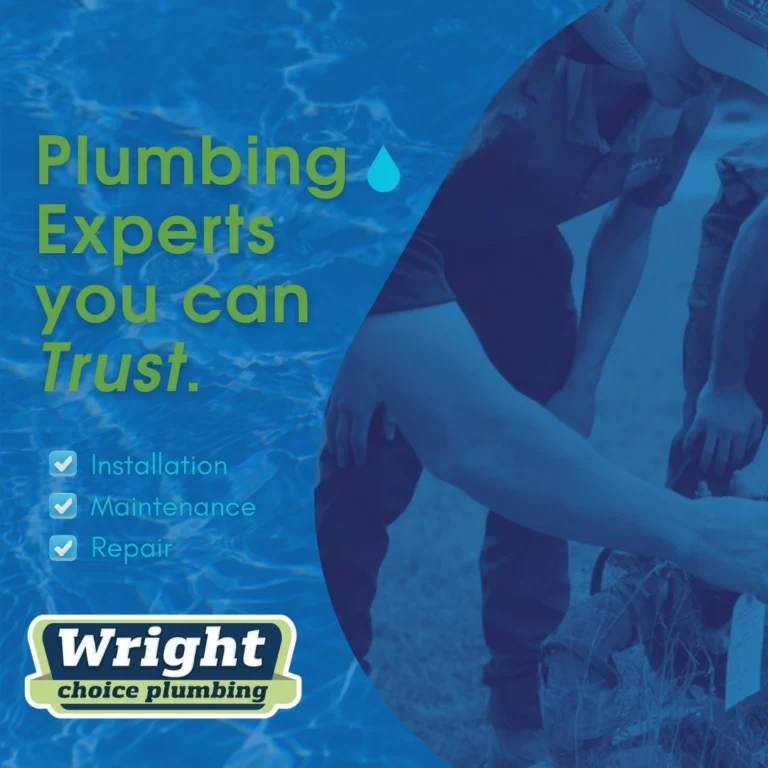 Instagram post from wrightchoiceplumbing. This post is in position 1.