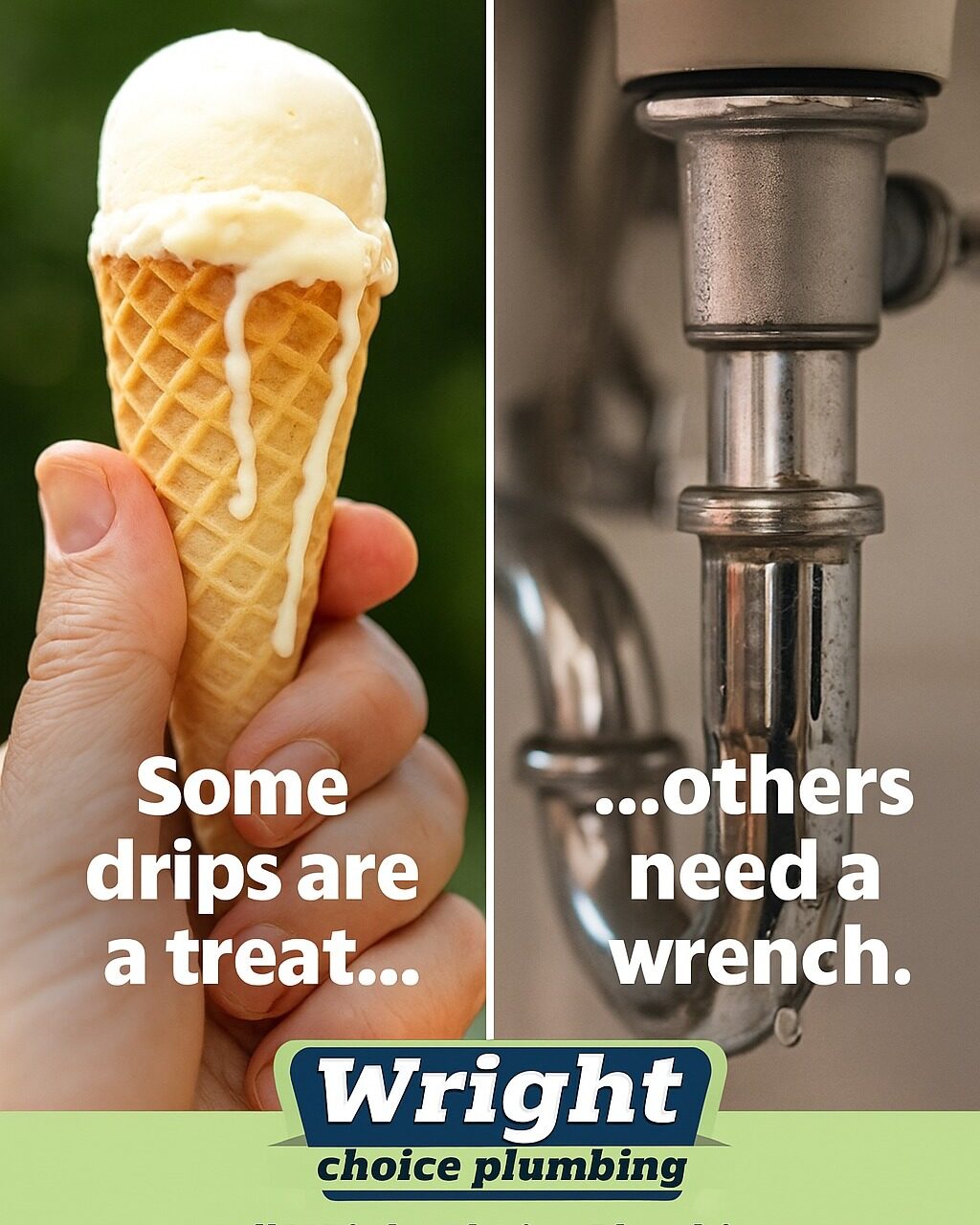 Instagram post from wrightchoiceplumbing. This post is in position 6.