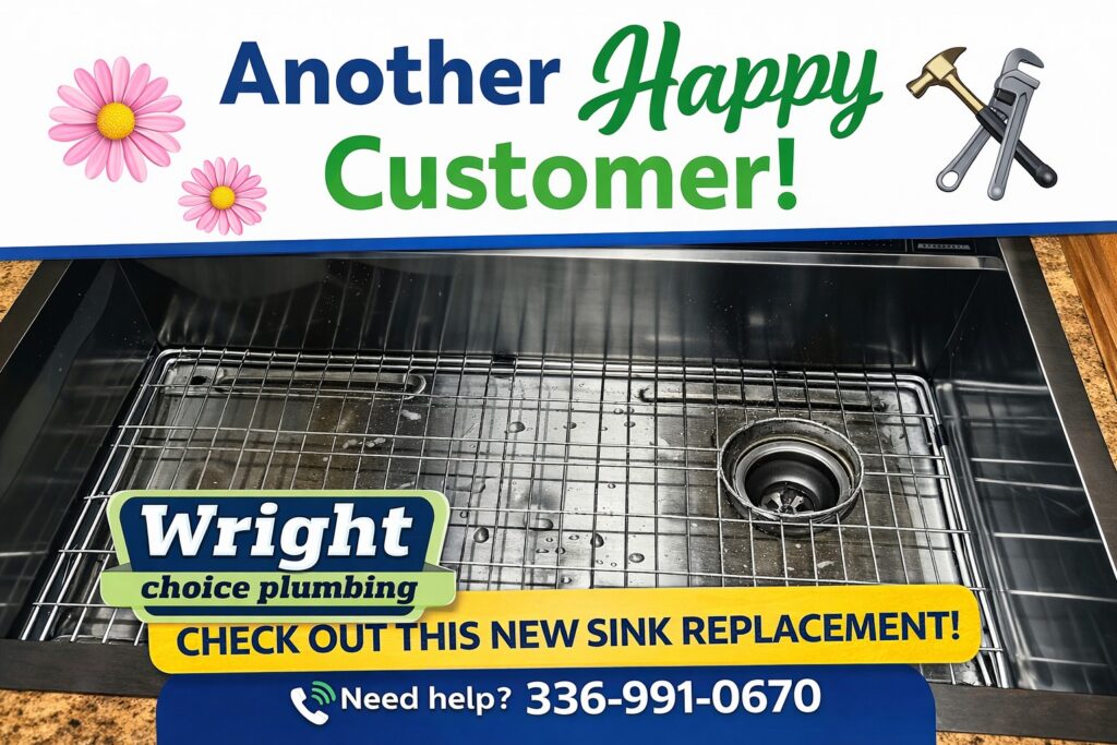 Instagram post from wrightchoiceplumbing. This post is in position 1.