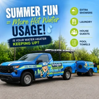 Instagram post from wrightchoiceplumbing. This post is in position 2.