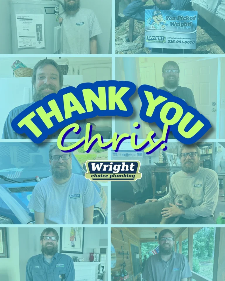 Instagram post from wrightchoiceplumbing. This post is in position 5.